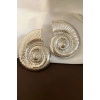 Gümüş Renk Deniz Kabuğu Figürlü Tx Küpe (Çift)