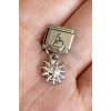 Gümüş Renk Güneş Figürlü Çelik Nomination Charm (Tek)