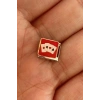Gümüş Renk İskambil Kartı Figürlü Çelik Nomination Charm (Tek)