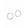 Gümüş  Renk  Küpe 40Mm (Çift)
