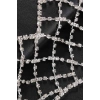 Gümüş Renk Taş Detaylı Bikini Üstü /Bralet /Vücut Aksesuarı