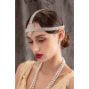 Gümüş Renk Taşlı Alınlık/Gelin Aksesuar