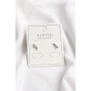Gümüş Renk Taşlı Xuping Küpe (Çift)