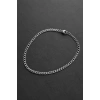 Gümüş Renk Zincir Çelik Bileklik (Unisex)
