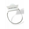 Gümüş Renk Zincir Çelik Bileklik (Unisex)