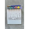Kabe Desenli Boyama Seti