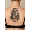 Kadın Figürlü Geçici Dövme Tattoo