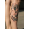 Kadın ve Yılan Modelli Geçici Dövme Tattoo