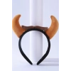 Kahverengi Boynuz Figürlü Taç