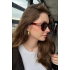 Kahverengi Kadın Güneş Gözlük