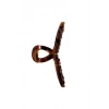 Kahverengi Leopar Desenli Mandal Toka