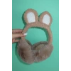 Kahverengi Peluş Kulaklık