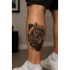 Kaplan Dövme Geçici Tattoo