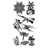 Karışık Dövme Geçici Tattoo