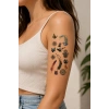 Karışık Dövme Geçici Tattoo