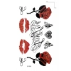 Karışık Gül Geçici Dövme Tattoo