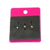 Karışık Renk 3lü Kaplan Figürlü Tragus Set