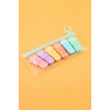 Karışık Renk 6lı Pati Figürlü Fosforlu Kalem Set