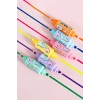 Karışık Renk 6lı Şeker Figürlü Fosforlu Kalem Set