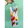 Karışık Renk Balon Figürlü Karton Çanta