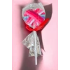 Karışık Renk Kalp Ve Lolipop Figürlü Lastik Toka Set