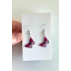 Karışık Renk Kelebek Figürlü Çocuk Küpe (Çift)