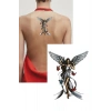 Karışık Renk Melek Figürlü Dövme Tattoo