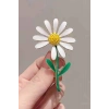 Karışık Renk Papatya Figürlü Broş