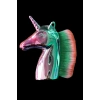 Karışık Renk Unicorn Figürlü Allık/Makyaj Fırçası