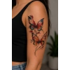 Kelebek Dövme Geçici Tattoo