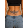 Kelebek Figürlü Sonradan Kararan Yarı Kalıcı Geçici Dövme Tattoo