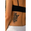 Kelebek Sonradan Kararan Yarı Kalıcı Geçici Dövme Tattoo