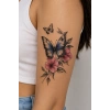 Kelebekler Geçici Dövme Tattoo