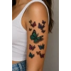 Kelebekler Geçici Dövme Tattoo