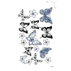 Kelebekler Mini Geçici Dövme Tattoo