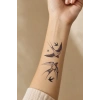 Kırlangıç Kuş Geçici Dövme Tattoo