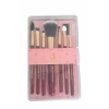 Kırmızı Renk 7li Makyaj Fırçası Set