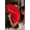 Kırmızı Renk Büyük Boy Yelpaze