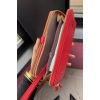 Kırmızı Renk Deri Kadın Cüzdan