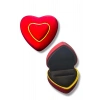 Kırmızı Renk Kalp Figürlü Yüzük Kutusu