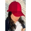 Kırmızı Renk Unisex Şapka