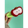 Kırmızı Ve Yeşil Renk Elma Figürlü Yan Toka