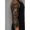 Kızılderili Kol Geçici Dövme Tattoo