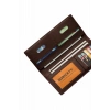 Koyu Kahverengi Deri Erkek Cüzdan/Kartlık