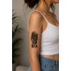 Kurt Dövme Geçici Tattoo