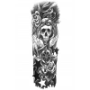 Kurukafa Kol Geçici Dövme Tattoo