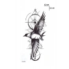 Kuş Dövme Geçici Tattoo