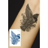 Kuş Figürlü 12 Saat Sonra Kararan Geçici Dövme Tattoo