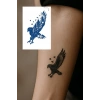 Kuş Figürlü 12 Saat Sonra Kararan Geçici Dövme Tattoo
