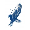 Kuş Figürlü 12 Saat Sonra Kararan Geçici Dövme Tattoo